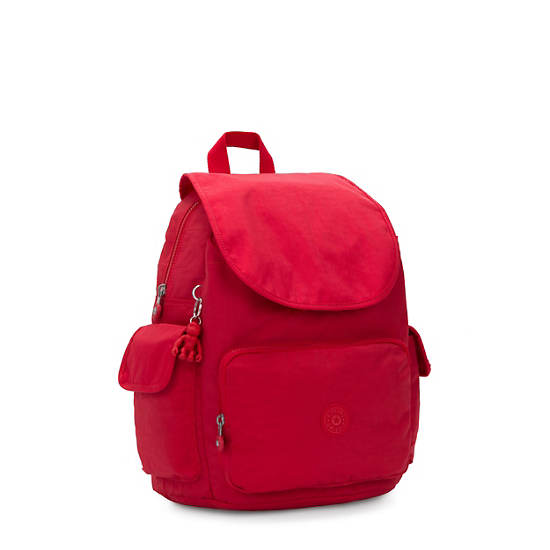 Kipling City Pack Backpacks Red Rouge | AU 1520SG